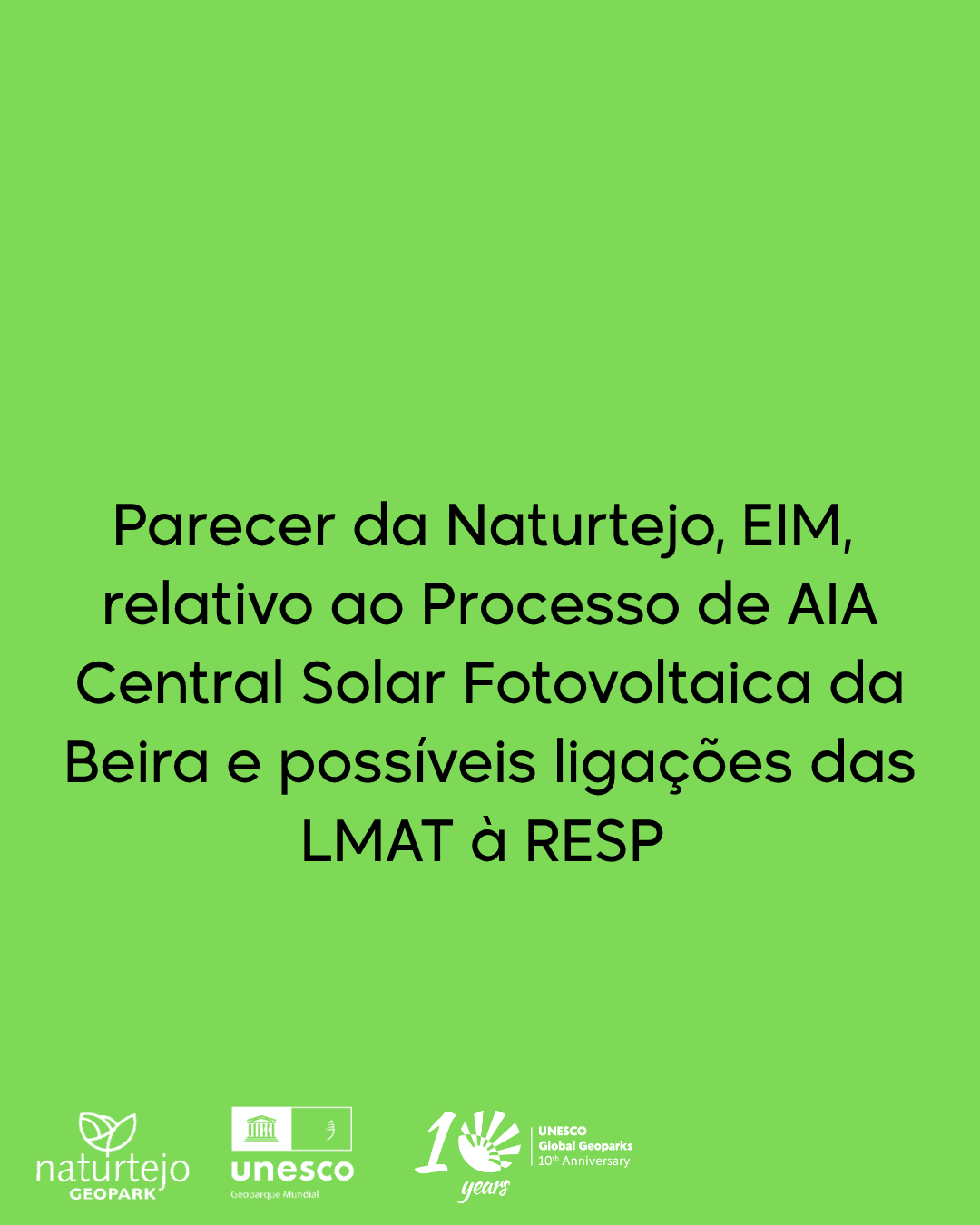 Parecer Central Fotovoltaica Beira